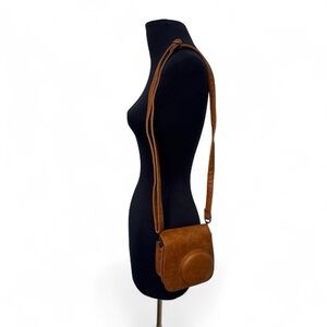Vintage Brown Polaroid Camera Bag